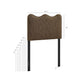 Athena Striped Fabric Upholstered Twin Size Headboard by Modway MOD-7290