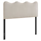 Athena Stain-Resistant Performance Velvet Queen Size Headboard by Modway MOD-7293