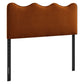 Athena Stain-Resistant Performance Velvet Queen Size Headboard by Modway MOD-7293
