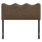 Athena Striped Fabric Upholstered King Size Headboard by Modway MOD-7296