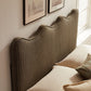Athena Striped Fabric Upholstered King Size Headboard by Modway MOD-7296