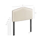 Cosette Performance Velvet Twin Size Headboard by Modway MOD-7297