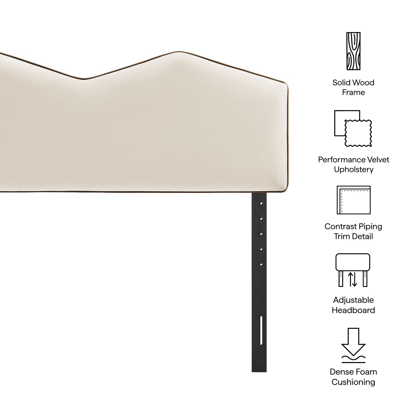 Cosette Performance Velvet King Size Headboard by Modway MOD-7300