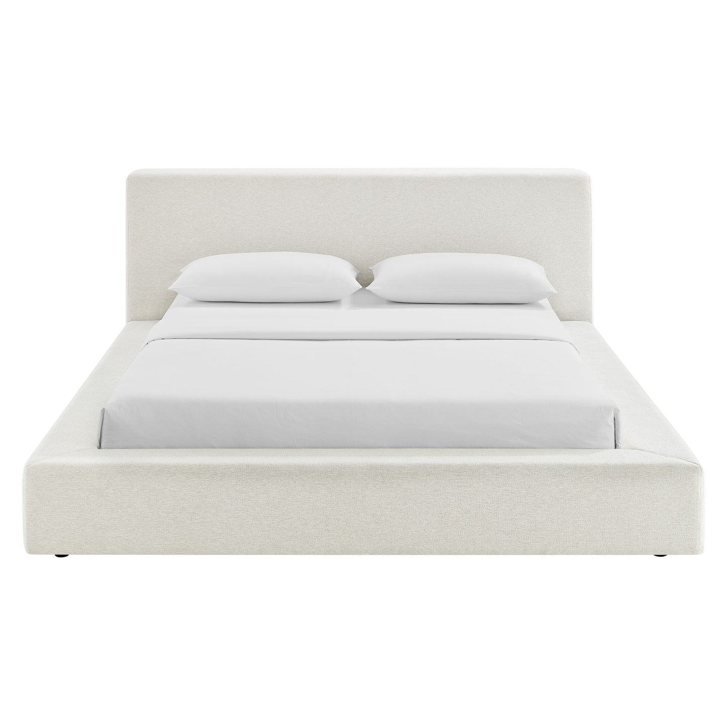 Luma Chenille Upholstered Queen Platform Bed Frame by Modway MOD-7305