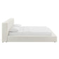 Luma Chenille Upholstered King Platform Bed Frame by Modway MOD-7306