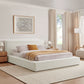 Luma Chenille Upholstered King Platform Bed Frame by Modway MOD-7306