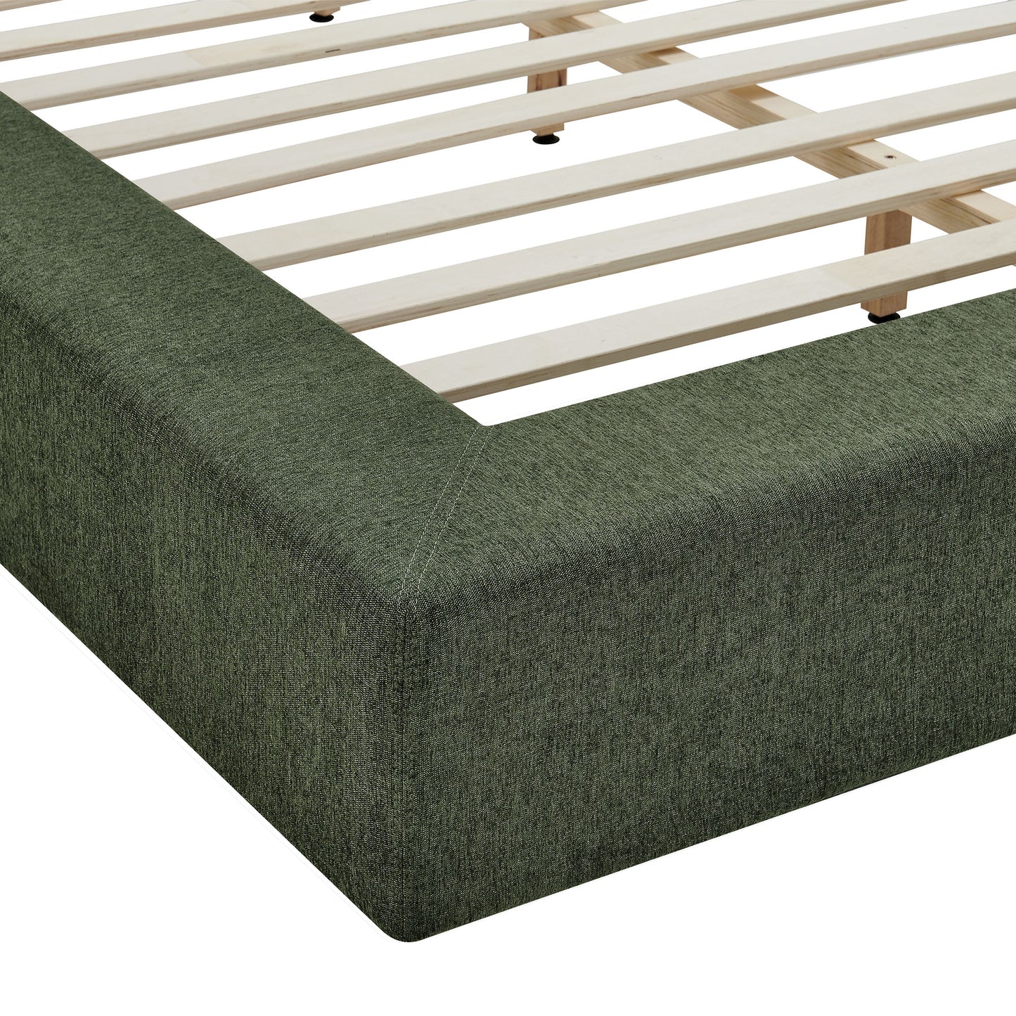 Luma Chenille Upholstered King Platform Bed Frame by Modway MOD-7308