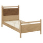 Leni Twin Size Vegan Leather and Wood Platform Bed Frame by Modway MOD-7310