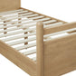 Leni Twin Size Vegan Leather and Wood Platform Bed Frame by Modway MOD-7310