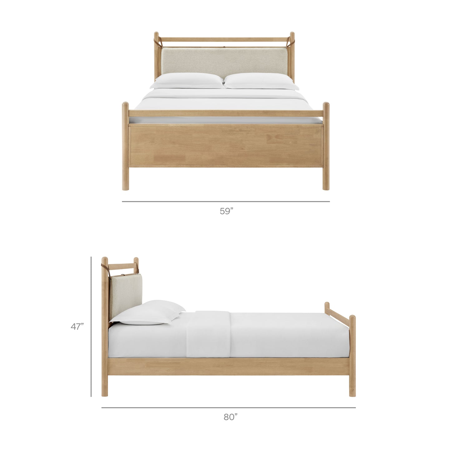 Leni Full Size Wood Platform Bed Frame by Modway MOD-7311