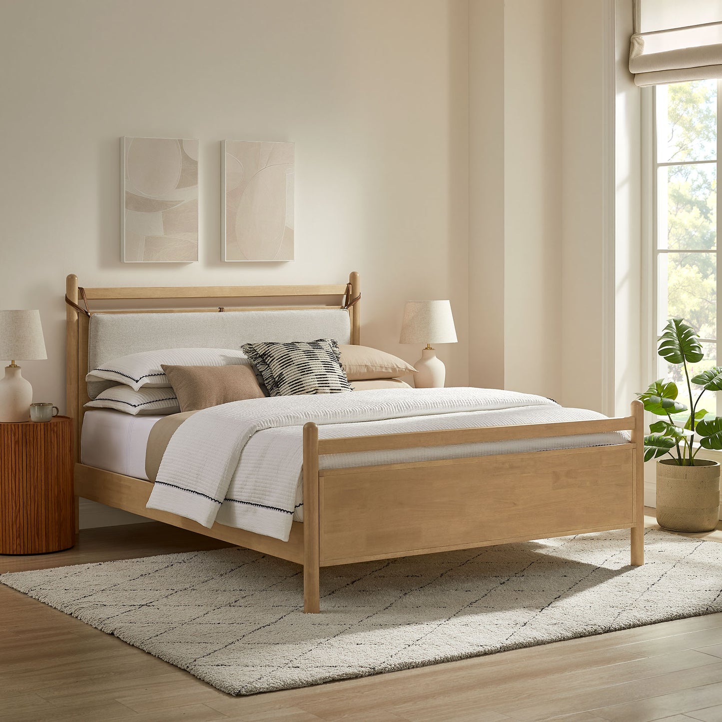 Leni Queen Size Wood Platform Bed Frame by Modway MOD-7313