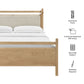 Leni Queen Size Wood Platform Bed Frame by Modway MOD-7313
