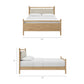 Leni King Size Wood Platform Bed Frame by Modway MOD-7315