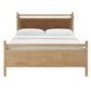 Leni King Size Vegan Leather and Wood Platform Bed Frame by Modway MOD-7316