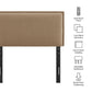 Camille Upholstered Linen Blend Twin Size Headboard by Modway MOD-7317