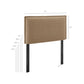 Camille Upholstered Linen Blend Twin Size Headboard by Modway MOD-7317