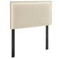 Camille Striped Linen Blend Twin Size Headboard by Modway MOD-7318