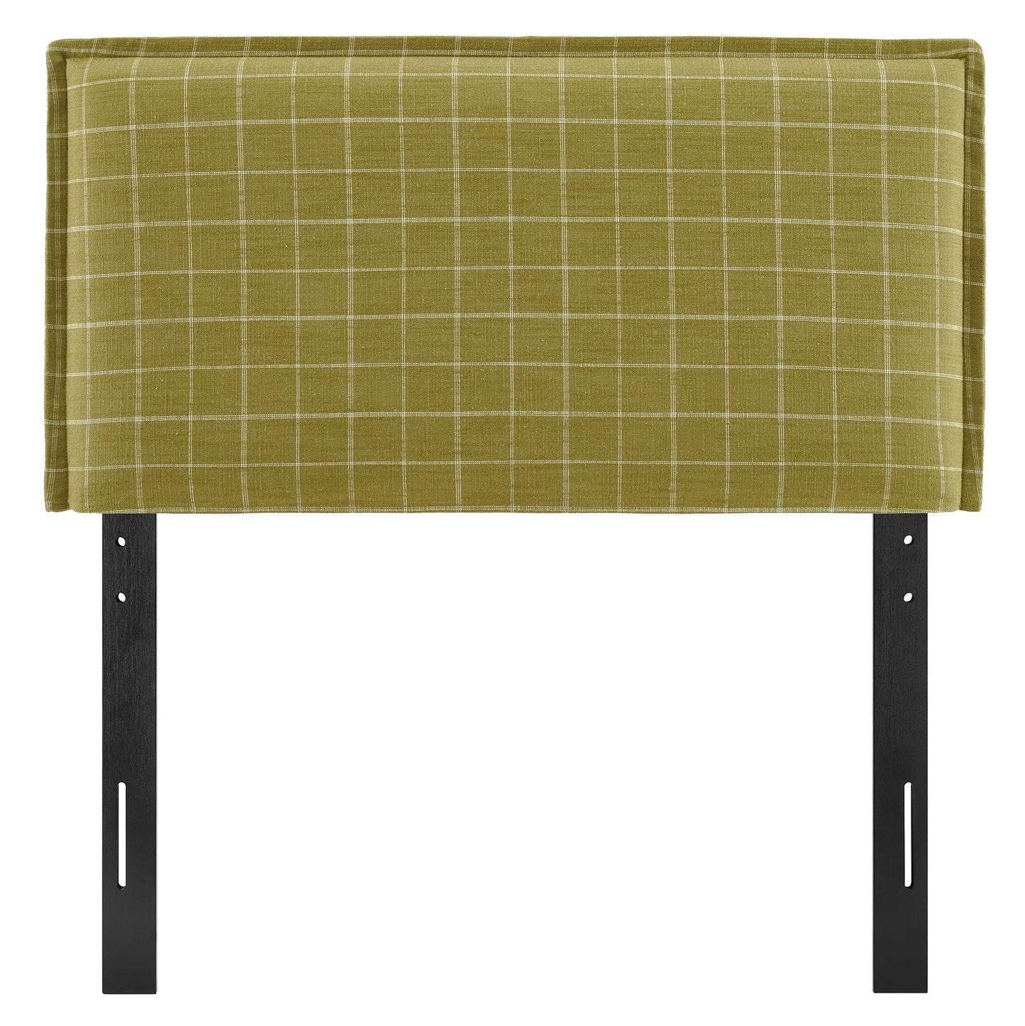 Camille Checkered Linen Blend Twin Size Headboard by Modway MOD-7319
