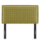 Camille Checkered Linen Blend Twin Size Headboard by Modway MOD-7319