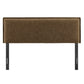 Camille Striped Linen Blend Full Size Headboard by Modway MOD-7321