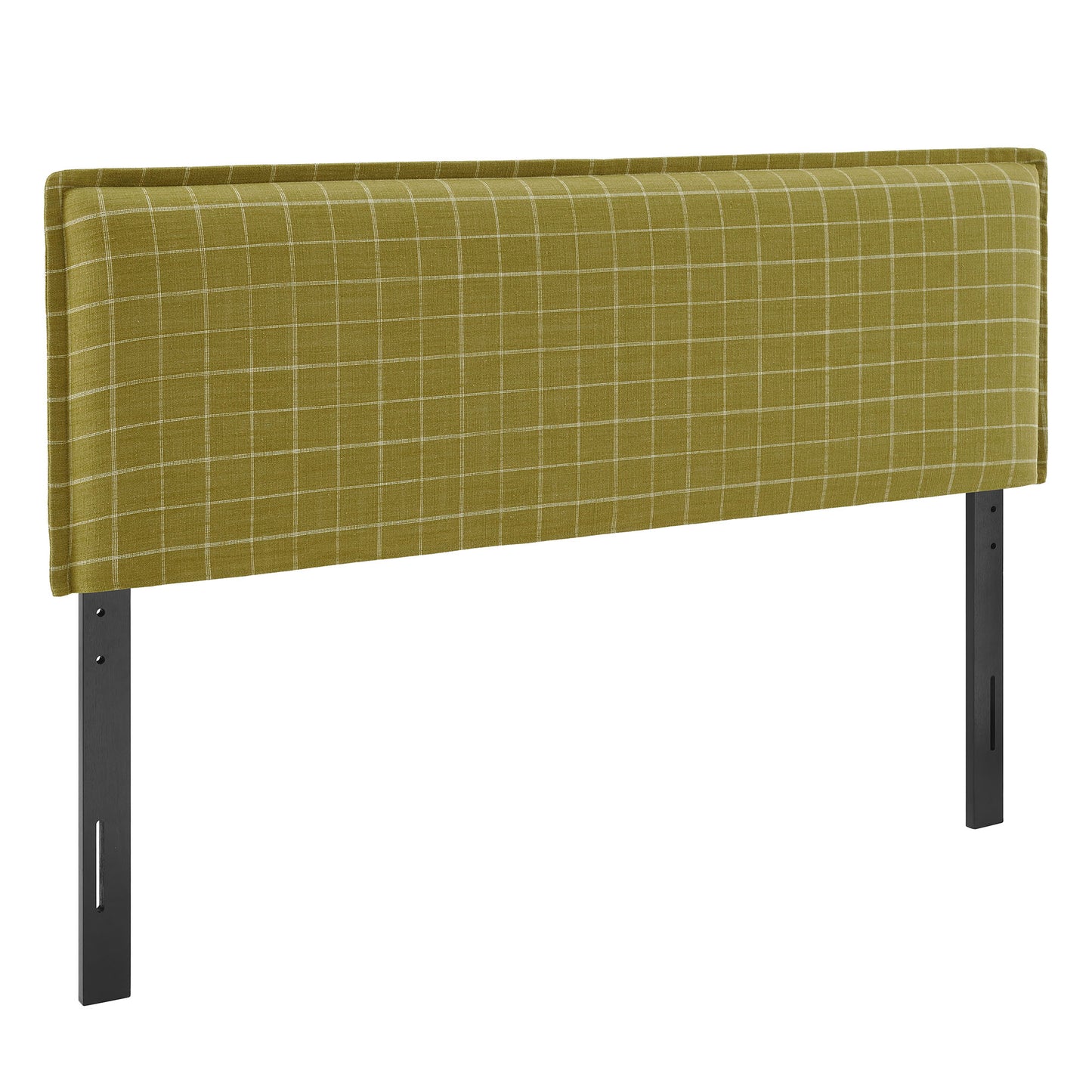 Camille Checkered Linen Blend Queen Size Headboard by Modway MOD-7325
