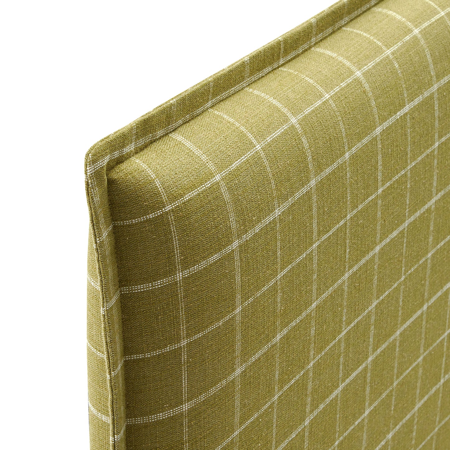 Camille Checkered Linen Blend Queen Size Headboard by Modway MOD-7325