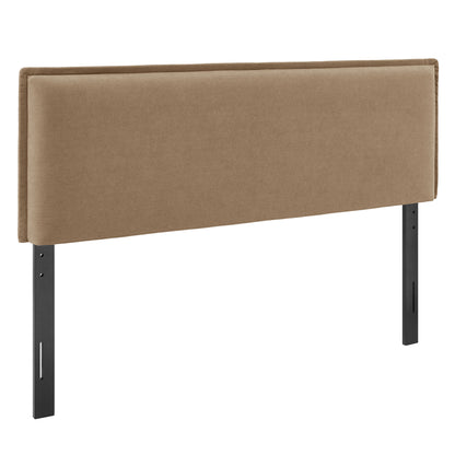 Camille Upholstered Linen Blend King Size Headboard by Modway MOD-7326