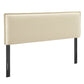 Camille Upholstered Linen Blend King Size Headboard by Modway MOD-7326