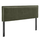 Camille Upholstered Linen Blend King Size Headboard by Modway MOD-7326