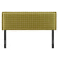 Camille Checkered Linen Blend King Size Headboard by Modway MOD-7328