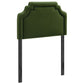 Magnolia Stain-Resistant Performance Velvet Twin Size Headboard by Modway MOD-7329