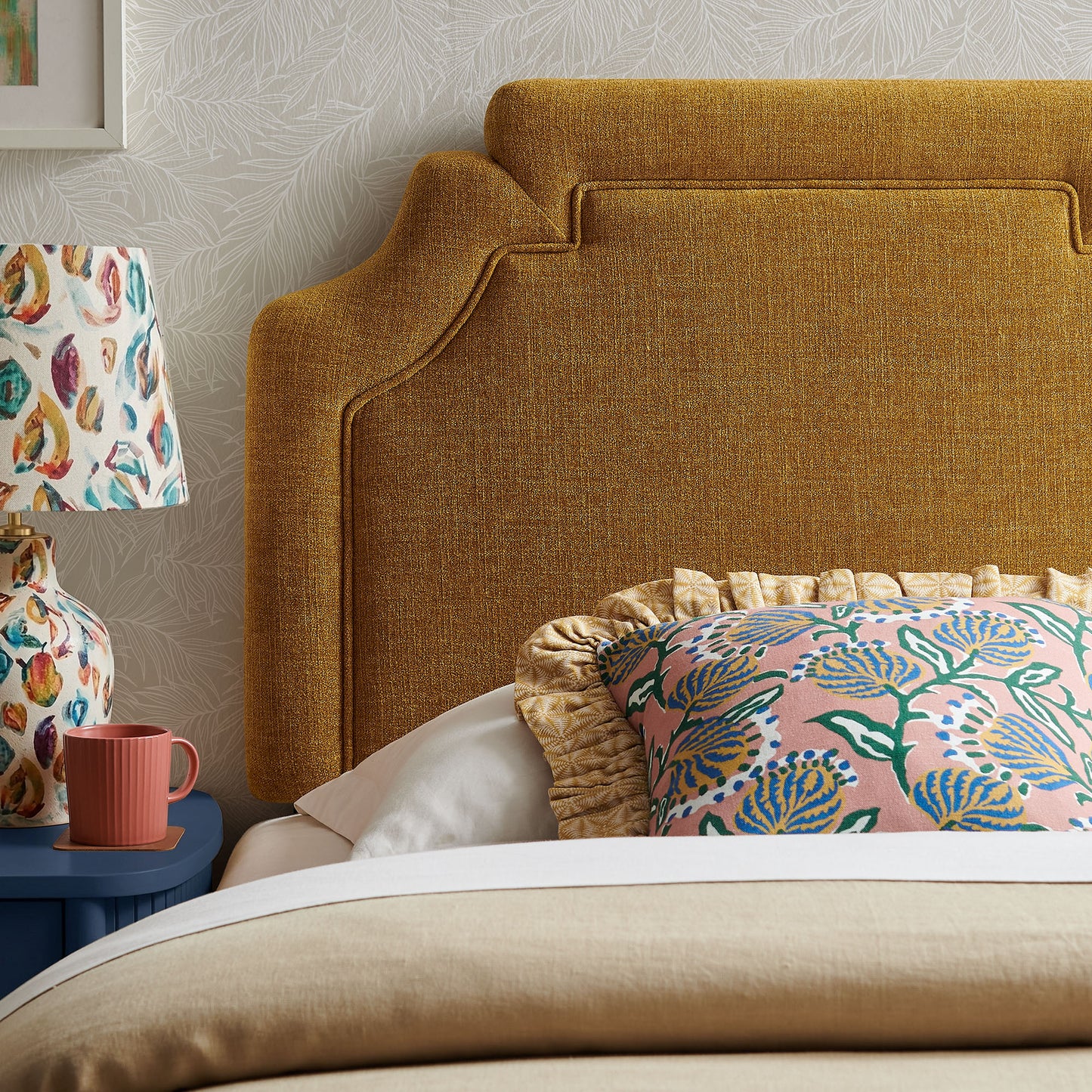 Magnolia Upholstered Fabric Twin Size Headboard by Modway MOD-7333