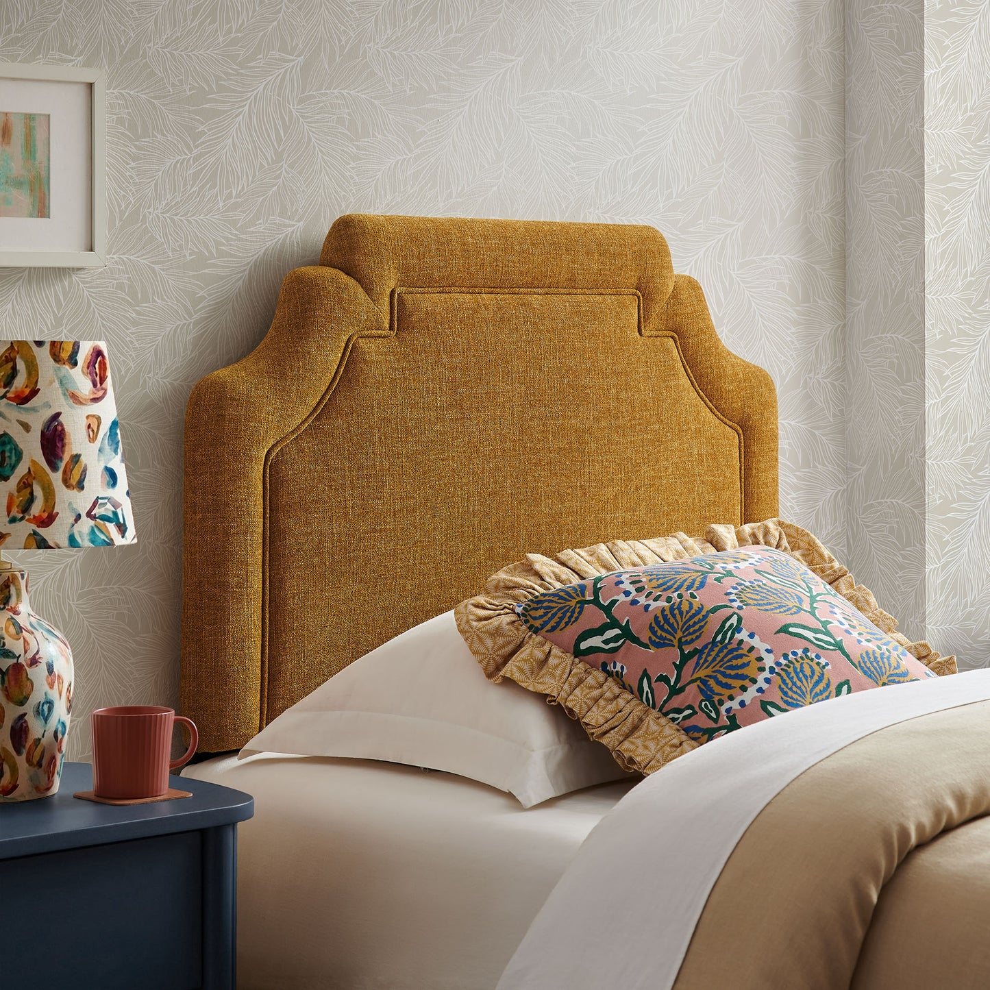 Magnolia Upholstered Fabric Twin Size Headboard by Modway MOD-7333