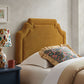 Magnolia Upholstered Fabric Twin Size Headboard by Modway MOD-7333