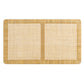 Sandy Wall Mounted Wood and Rattan Twin Size Headboard by Modway MOD-7337