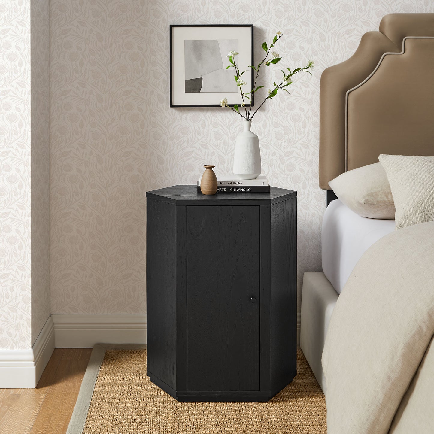 Kade Faceted Wood Side Table by Modway MOD-7341