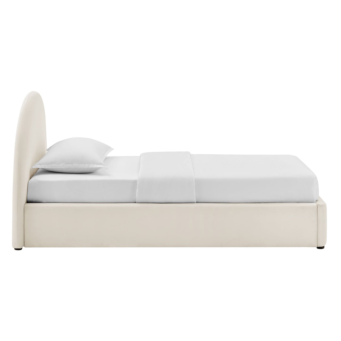 Resort Twin Arched Performance Velvet Storage Platform Bed Frame by Modway MOD-7343