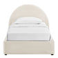 Resort Twin Arched Performance Velvet Storage Platform Bed Frame by Modway MOD-7343