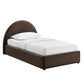 Resort Twin Arched Performance Velvet Storage Platform Bed Frame by Modway MOD-7343