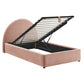 Resort Twin Arched Upholstered Fabric Storage Platform Bed Frame by Modway MOD-7344