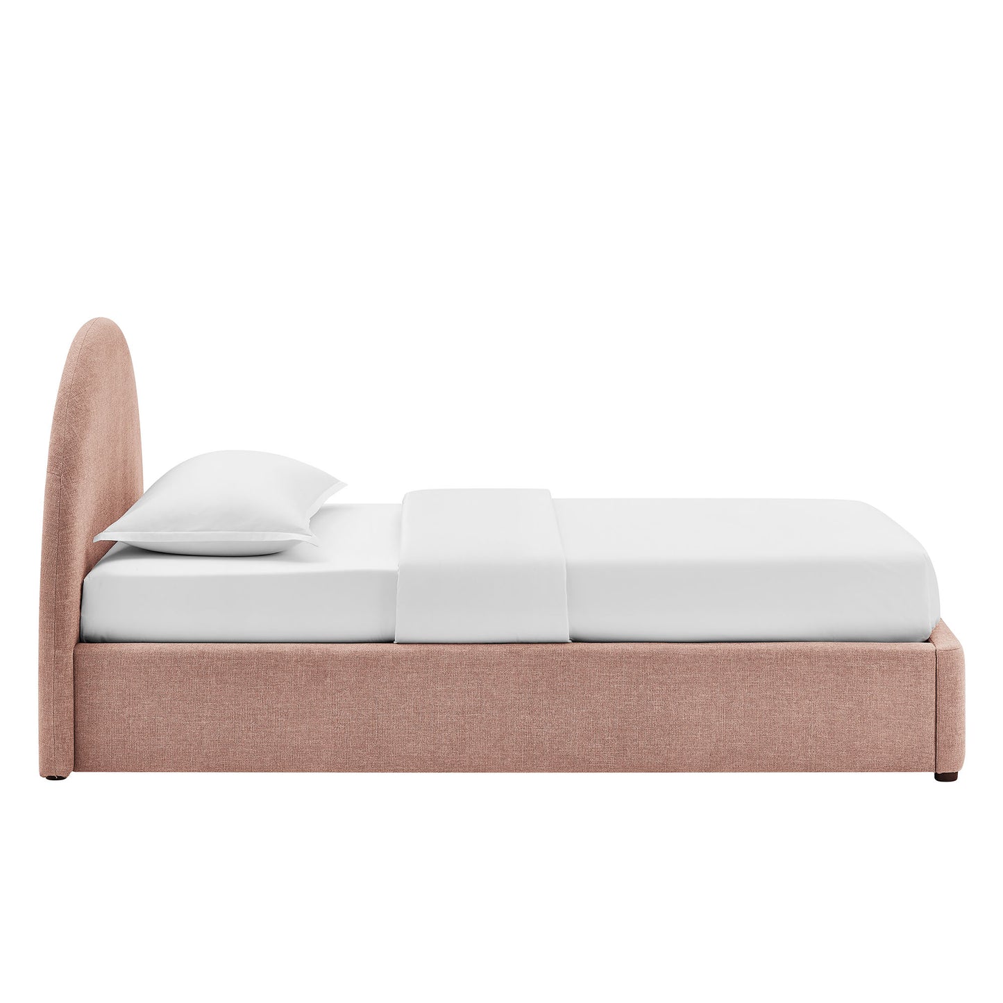 Resort Twin Arched Upholstered Fabric Storage Platform Bed Frame by Modway MOD-7344