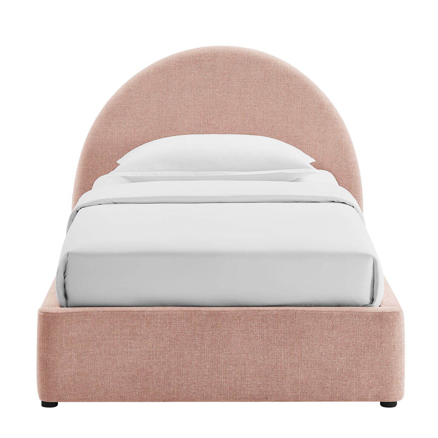 Resort Twin Arched Upholstered Fabric Storage Platform Bed Frame by Modway MOD-7344