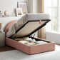 Resort Twin Arched Upholstered Fabric Storage Platform Bed Frame by Modway MOD-7344