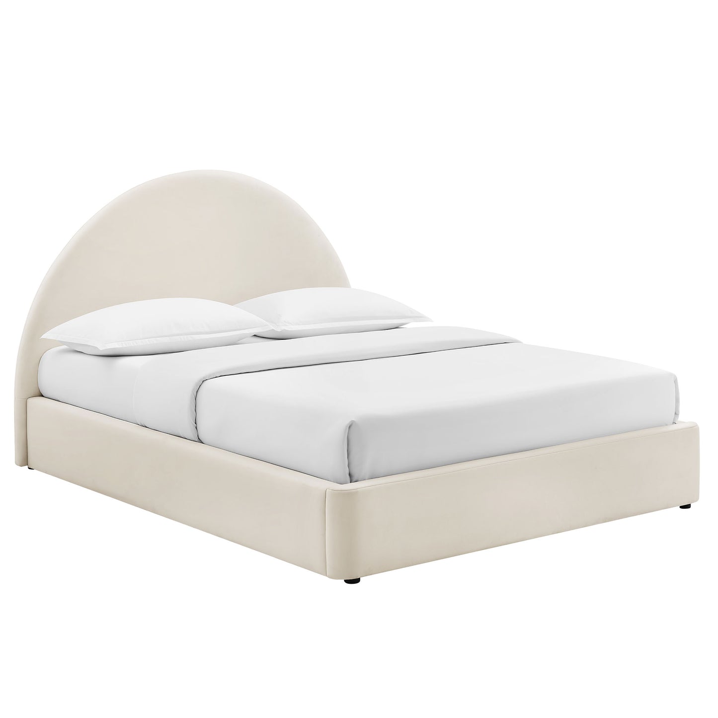 Resort Full Arched Performance Velvet Storage Platform Bed Frame by Modway MOD-7345