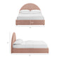 Resort Full Arched Upholstered Fabric Storage Platform Bed Frame by Modway MOD-7346