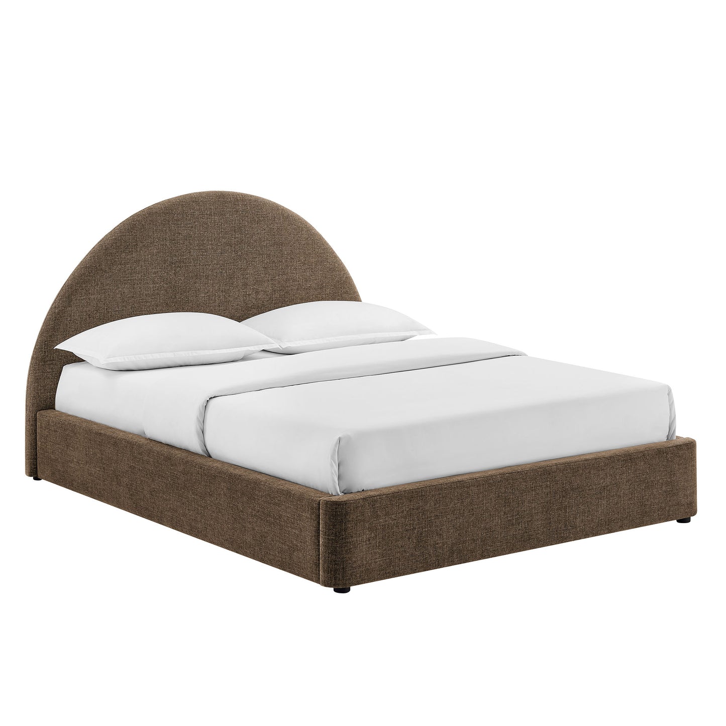 Resort Queen Arched Upholstered Fabric Storage Platform Bed Frame by Modway MOD-7348