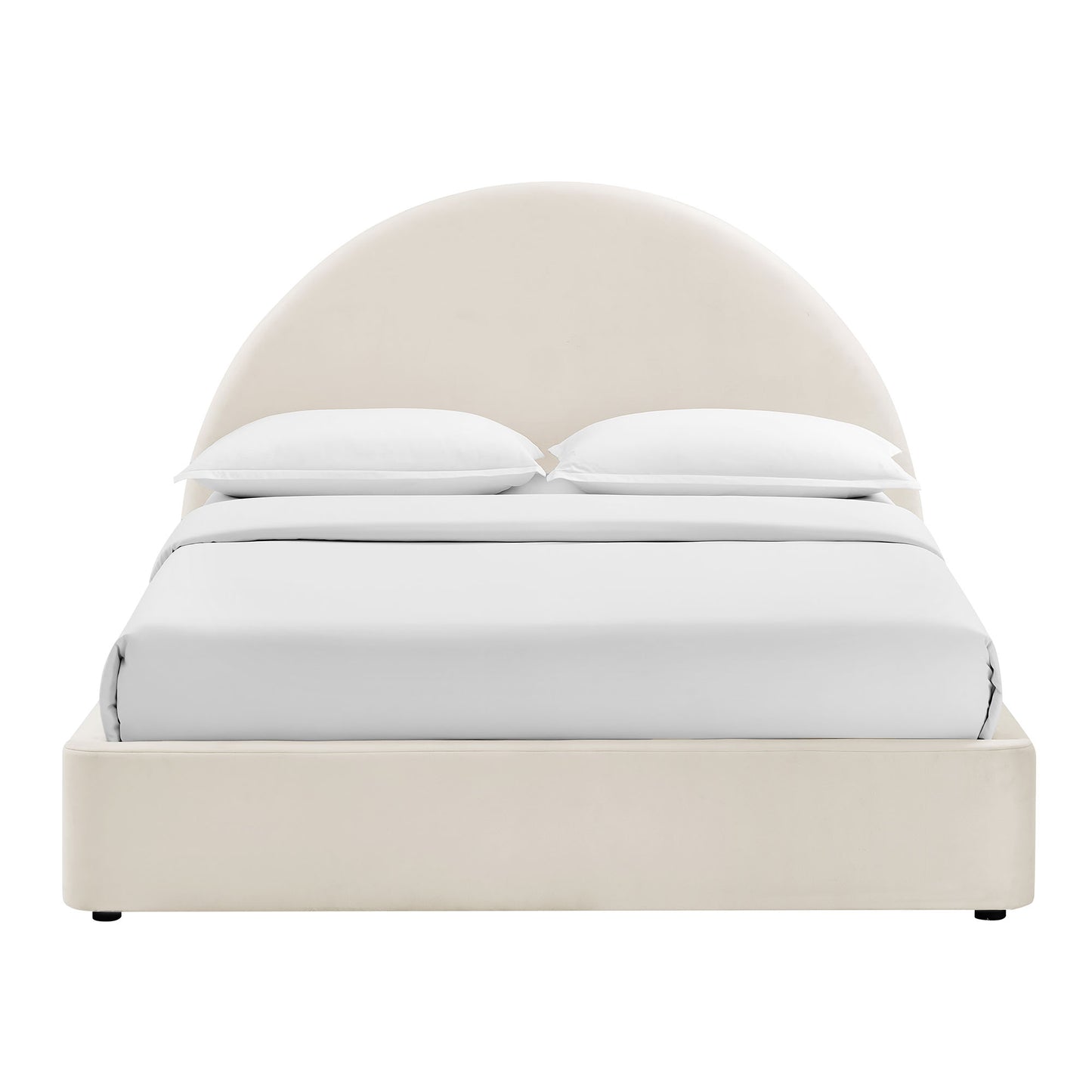 Resort King Arched Performance Velvet Storage Platform Bed Frame by Modway MOD-7349