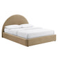 Resort King Arched Performance Velvet Storage Platform Bed Frame by Modway MOD-7349
