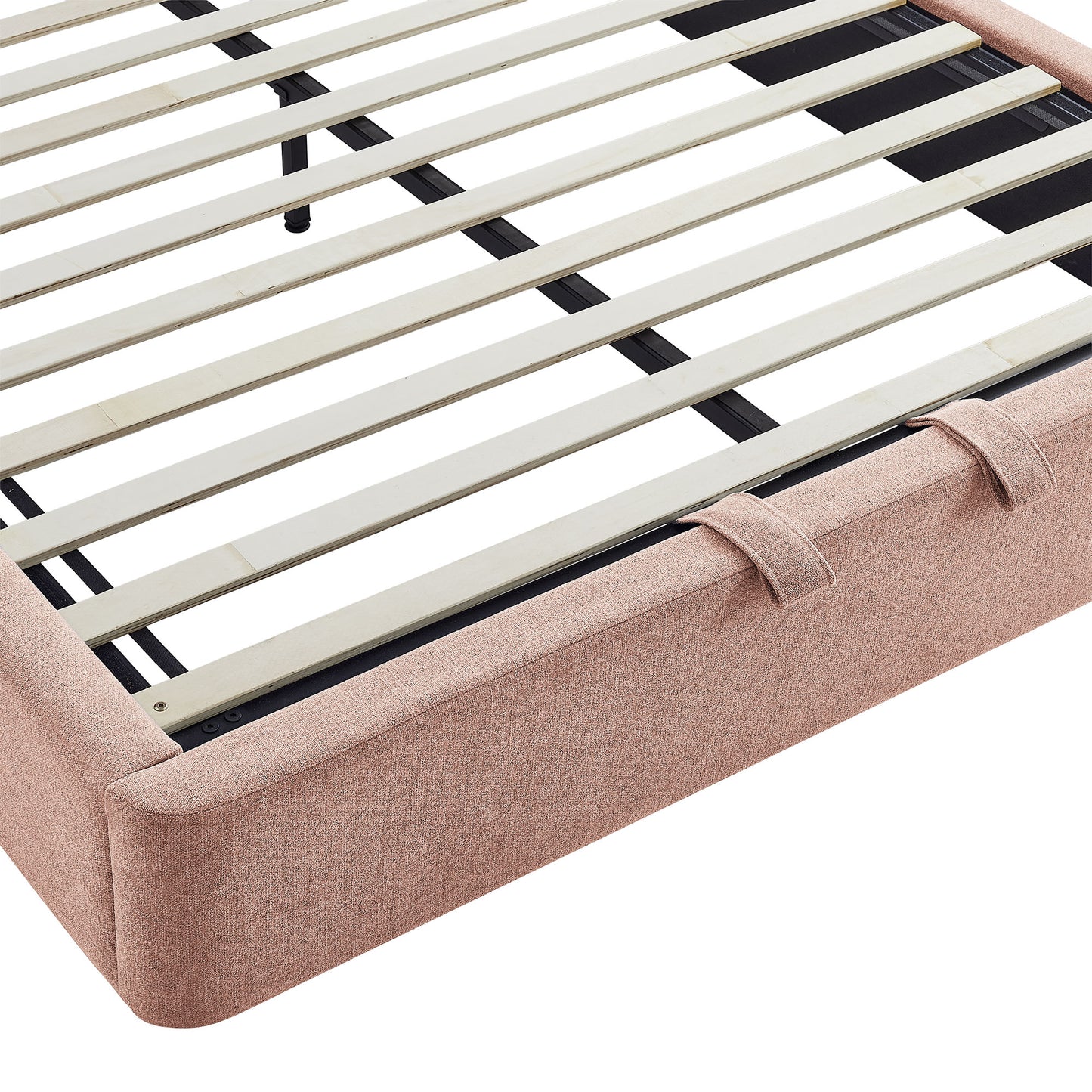 Resort King Arched Upholstered Fabric Storage Platform Bed Frame by Modway MOD-7350