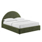 Resort King Arched Upholstered Fabric Storage Platform Bed Frame by Modway MOD-7350